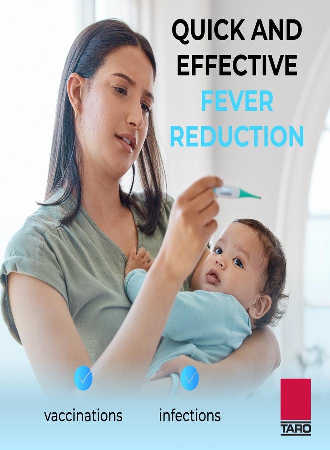 Feverall Infant Acetaminophen Suppositories 6 Rectal Suppositories 80mg Each Pain Reliever/Fever Reducer. Paraben Free, No Artificial Colors or Other preservatives. Ages 6-36 Months - Image 4